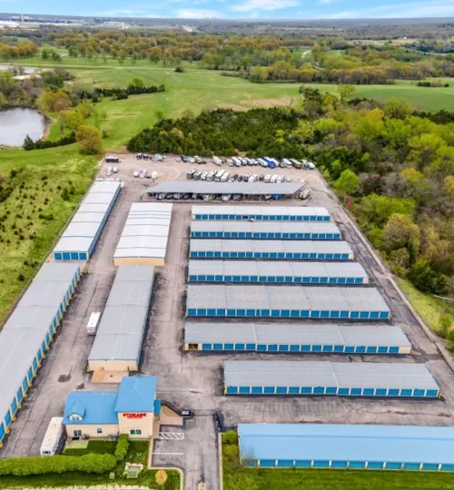 Ensign Storage storage facility exterior view